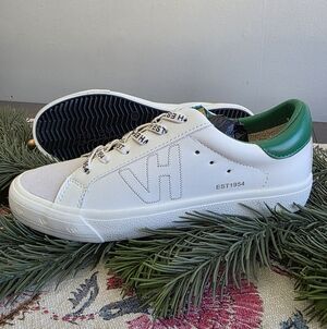 Vintage Havana Women's Starter Sneakers in White/Grey/Green